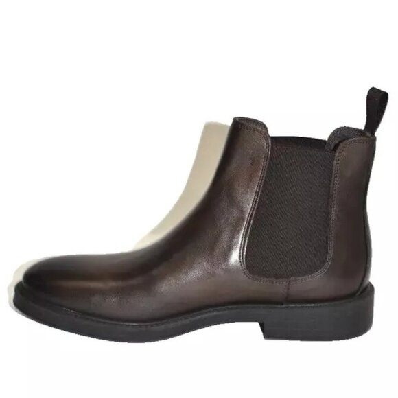 New! To Boot New York Wilford Chelsea Boot Brown Size 9 US Leather DD314A main image 6